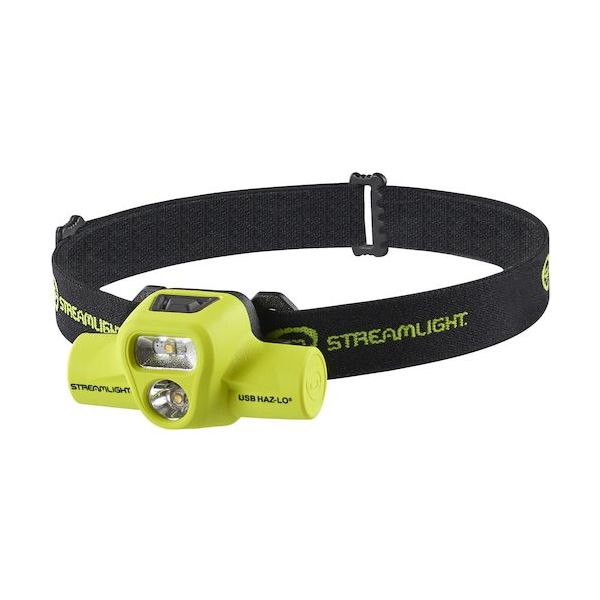 ストリームライト 防爆型ヘッドライト USB HazーLo ヘッドランプ 米国防爆モデル イエロー 134 1セット(6個)（直送品）