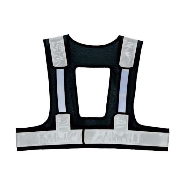 スリーライク アイトス フルハーネス対応ラッセルメッシュベスト ネイビーXホワイト フリーサイズ AZ8716-008-F 1着（直送品）