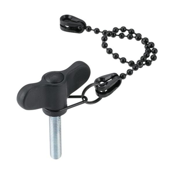 イマオコーポレーション ELESA エルゴウイングナット ボールチェーン付 EWN63X20-LP 1個 351-8501（直送品）