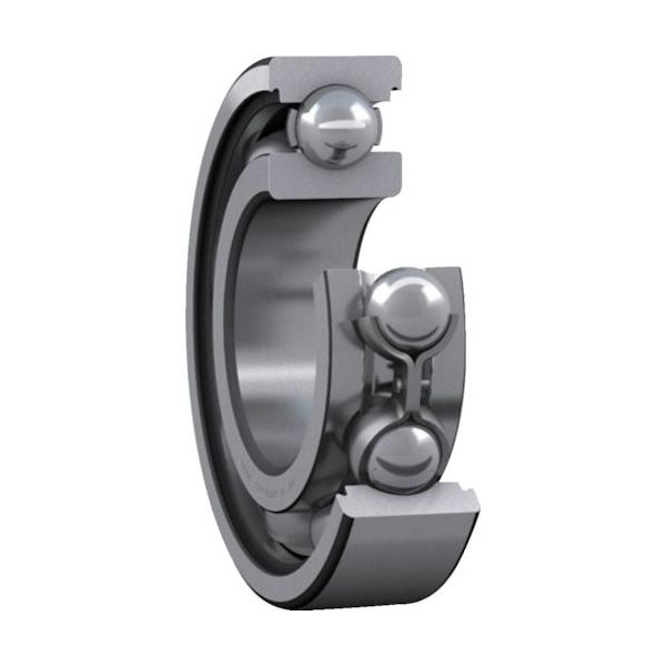 SKF 単列深溝玉軸受 開放型 内径90mmX外径140mmX幅24mm 6018 1個 384-9374（直送品）