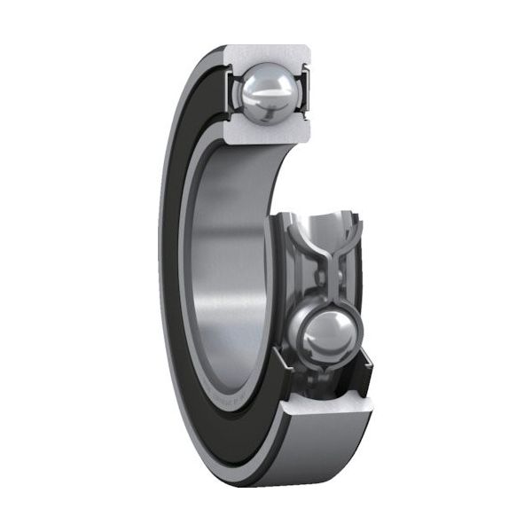SKF 単列深溝玉軸受 軸受両端接触シール C3すきま(すきま大) 内径30mmX外径72mmX幅27mm 62306-2RS1/C3 1個（直送品）