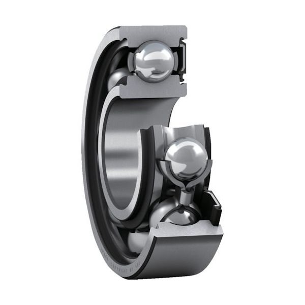 SKF 単列深溝玉軸受 軸受片側接触シール 内径30mmX外径62mmX幅16mm 6206-RS1 1個 390-6325（直送品）