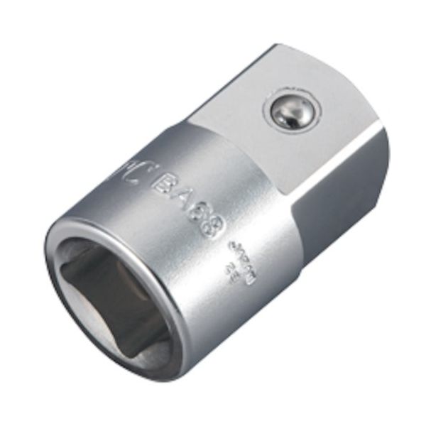 京都機械工具 KTC 19.0sq.ソケットアダプタ 全長56mm BA68 1個 520-8990（直送品）