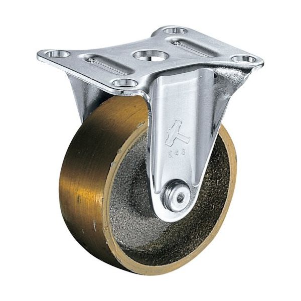 ハンマーキャスター ハンマー 固定式イモノ車輪 65mm 420GRP-C65 1個 814-0637（直送品）