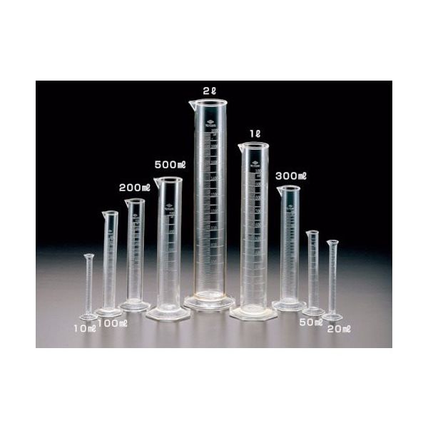 サンプラテック サンプラ TPXメスシリンダー 50ml 01013 1本 557-3025（直送品）