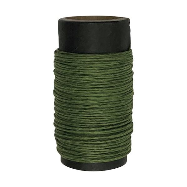 ダイドーハント DAIDОHANT 和紙わいやー (深緑)0.5mm×10m(1巻) 10155380 1個 424-3199（直送品）