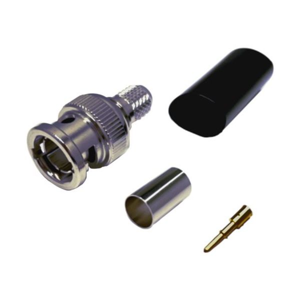 トーコネ TYC BNC75Ωコネクタストレートプラグ BNCWP-5FC 1個 475-2291（直送品）