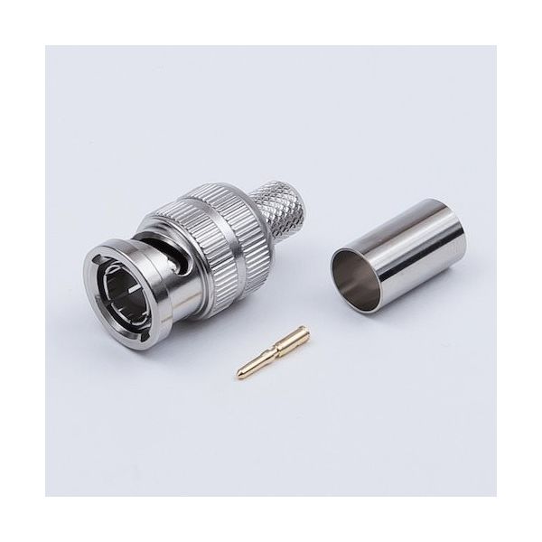 トーコネ TYC BNC75Ωコネクタストレートプラグ BP-5FC 1個 475-2294（直送品）