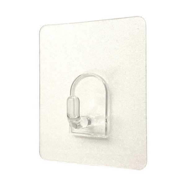 ダイドーハント DAIDОHANT 粘着フック クリア50×60MM 2個入 耐荷重約1kg 10177813 1パック(2個)（直送品）