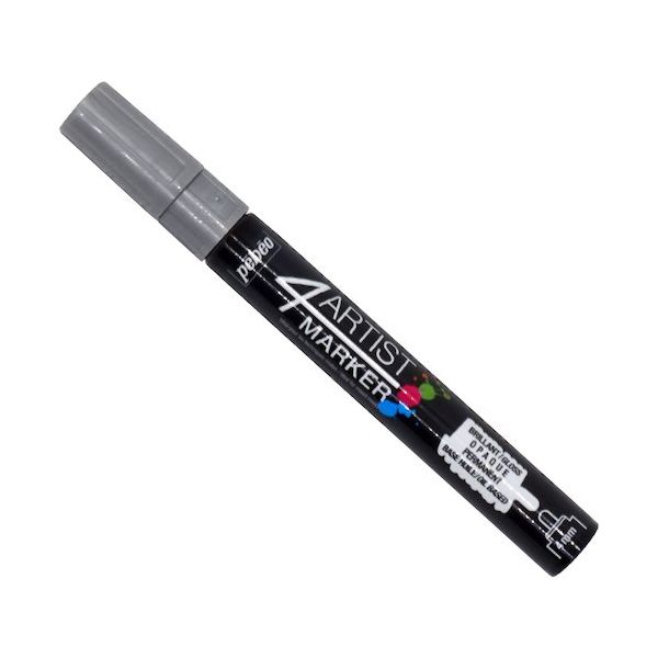 ニッペホームプロダクツ ニッぺ ペンキュアPEN de PAINT 4MM シルバー 4976124354526 1本 529-2138（直送品）