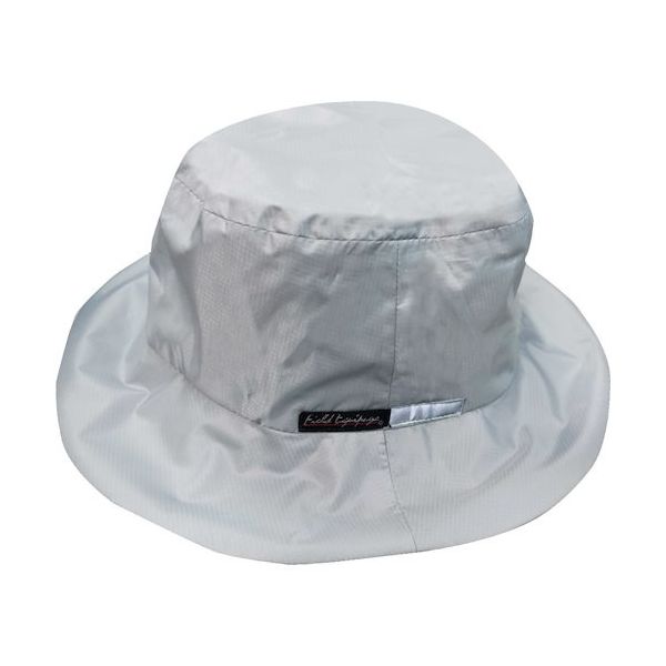 トオケミ 透湿レインハット 372 シルバー 372-SV 1個 544-6687（直送品）