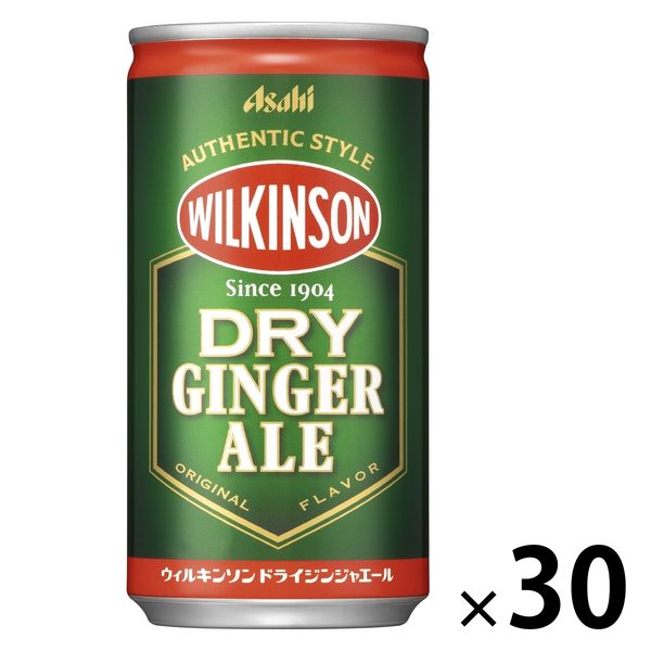 アサヒ飲料 ウィルキンソン ドライジンジャエール 190ml 1箱（30缶入