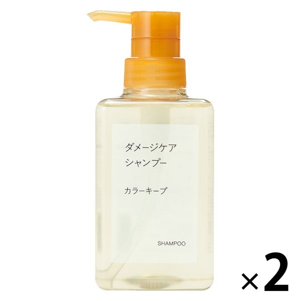 無印良品 ダメージケアシャンプー カラーキープ 400mL 1セット（2個） 良品計画 - アスクル