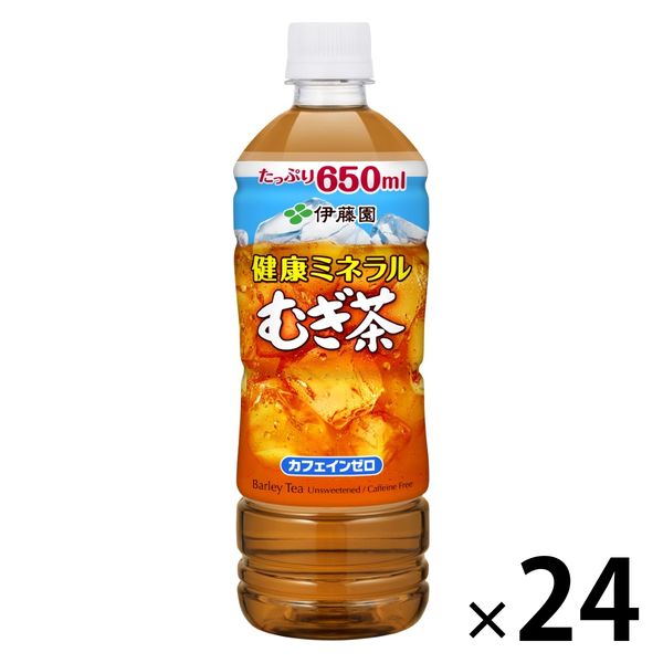 伊藤園 健康ミネラルむぎ茶 650ml 1箱（24本入）【麦茶】