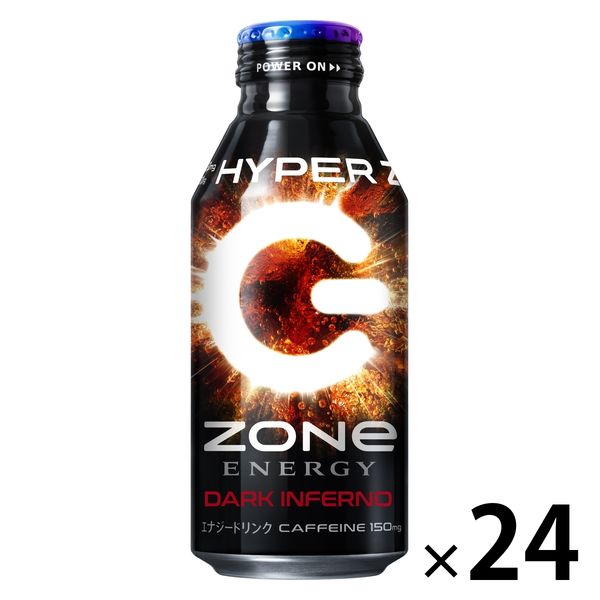 サントリーフーズ HYPER ZONe ENERGY DARK INFERNO 400ml 1箱（24缶入 