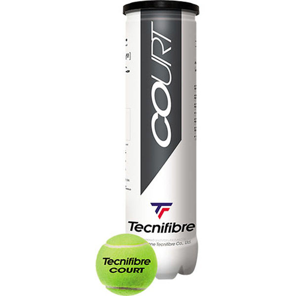 Tecnifibre（テクニファイバー） 硬式テニス 練習用ボール COURT 60COJP4X15 1セット(4球入×10)（直送品）