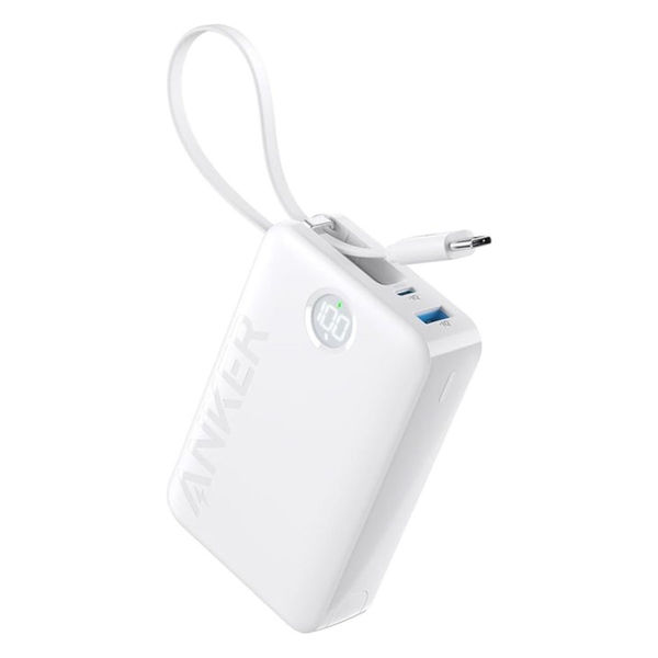 Anker Power Bank(20000mAh 22.5W Built-In USB-C ケーブル