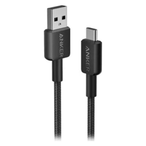 Anker 322 USB-C & USB-A ケーブル 0.9m(USB2.0対応)ブラック Anker 322 USB-C & USB-A ケーブル 0.9m(USB2.0対応)ブラック