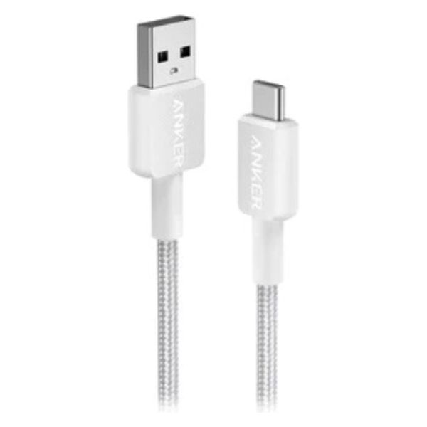 Anker 322 USB-C & USB-A ケーブル 0.9m(USB2.0対応)ホワイト