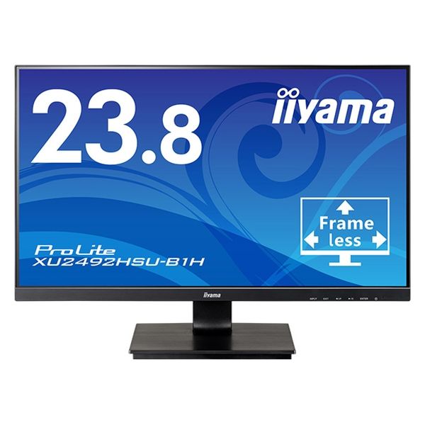 iiyama 23型 フルHD HDMI スピーカー IPS LED - ディスプレイ 