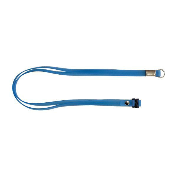 サンフラワー 名札 ネックストラップ スケルトンブルー NS60-B 00340727 1個（直送品）