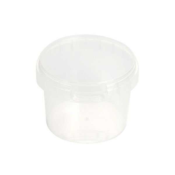 酒井容器 透明カップ セーフティ付 U-100 本体 00377133 1ケース(500個(1個×500))（直送品）