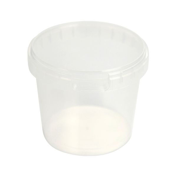 酒井容器 透明カップ セーフティ付 U-500 本体 00377159 1ケース(400個(1個×400))（直送品）