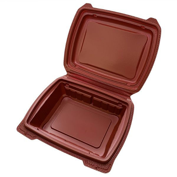 アクタ 弁当容器 TA70-140A(50) 赤 00679519 1ケース(200個(50個×4))（直送品）