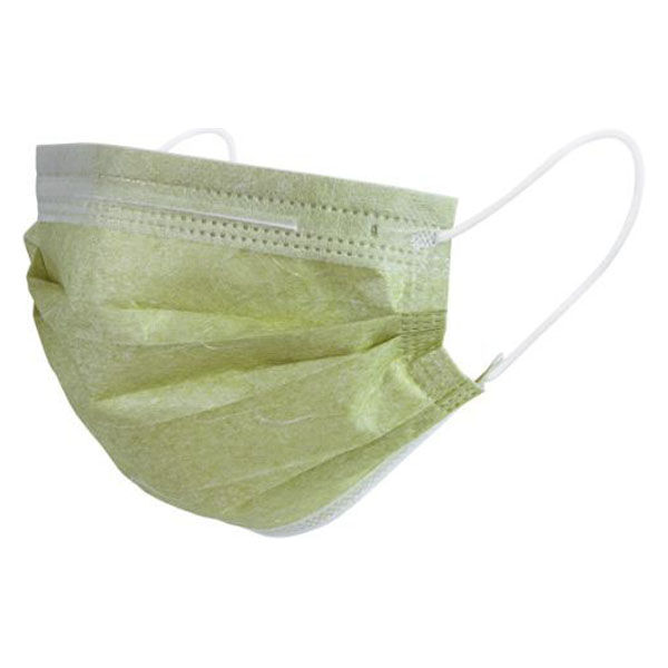 つばさ サージカルマスク 晴小町 和紙サージカルマスク ベビーリーフ 1000-0023-00 1ケース(2000個(10個×200))（直送品）