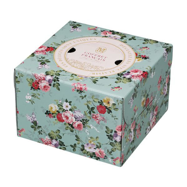 石渡 ケーキ箱 デコレーションケーキ箱 キャトルウール 130H 5号 128689 1ケース(100個)（直送品）