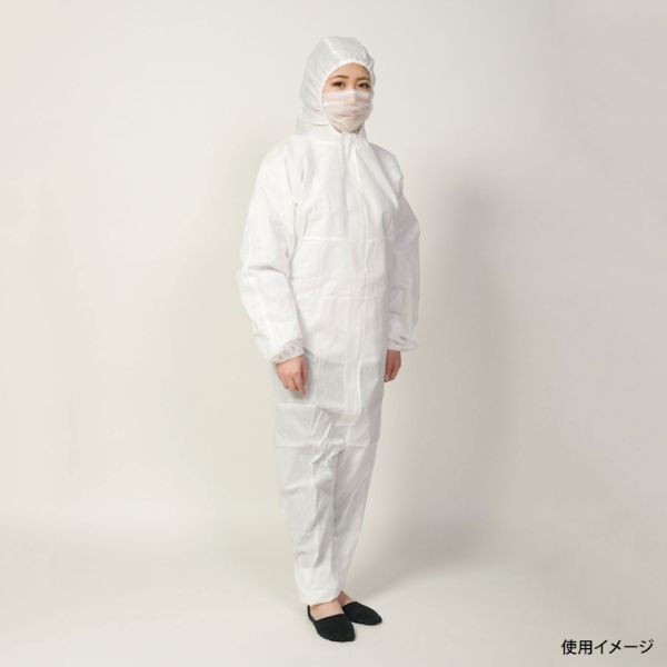 東京メディカル ディスポ白衣 ワーキィー・ホワイト 3L 1590314 1ケース(30個(1個×30))（直送品）