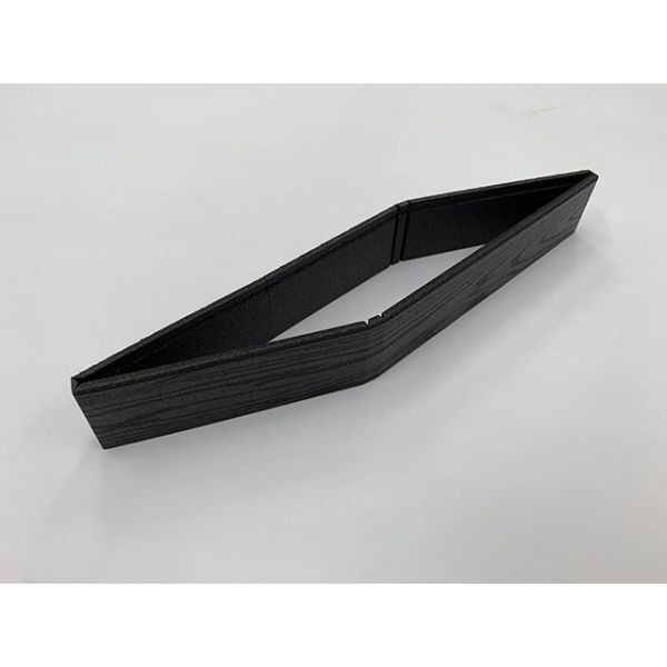 アクタ ワン折 1合 黒焼杉 縁 2000019433 1ケース(400個(50個×8))（直送品）