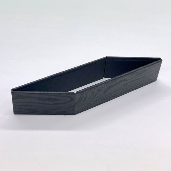 アクタ ワン折重 60×31A 黒焼杉 縁 2000021138 1ケース(400個(50個×8))（直送品）