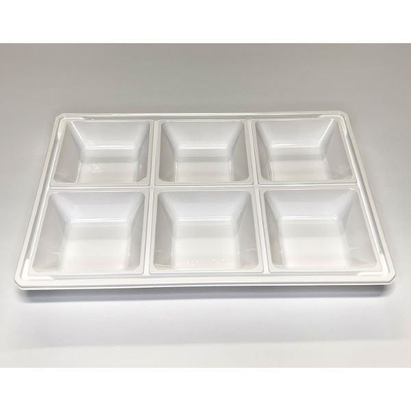 アクタ 折箱 ワン折90×62-6 ホワイト 底 400入(1P25) 2000021560 1ケース(400個(25個×16))（直送品）