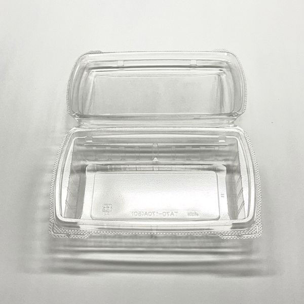 アクタ 弁当容器 TA70-170A(50) クリア 2000022142 1ケース(200個(50個×4))（直送品）