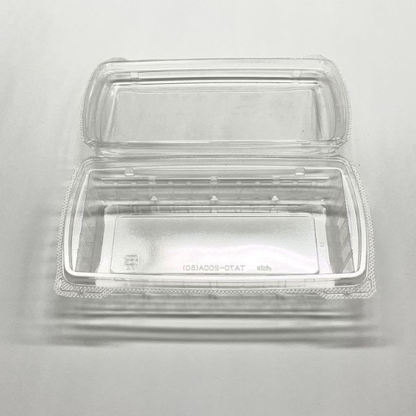 アクタ 弁当容器 TA70-200A(50) クリア 2000022143 1ケース(200個(50個×4))（直送品）
