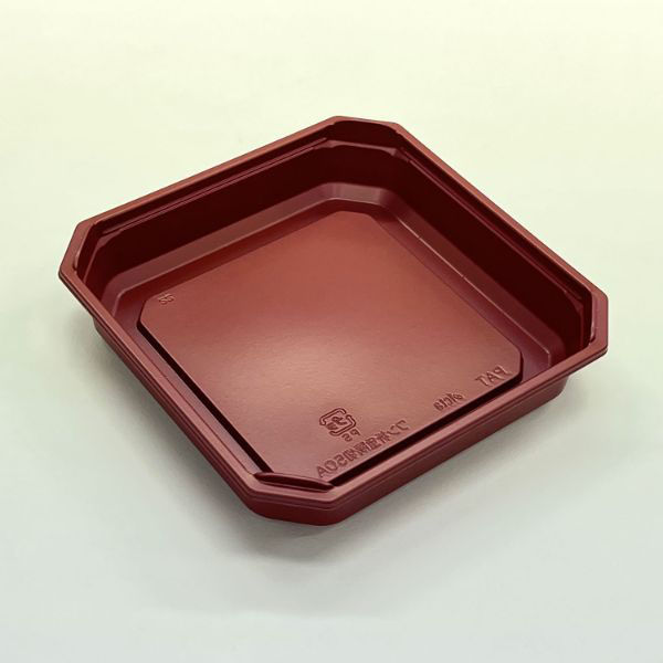 アクタ 折箱 ワン折重 隅切50A 赤底 2000029280 1ケース(400個(50個×8))（直送品）