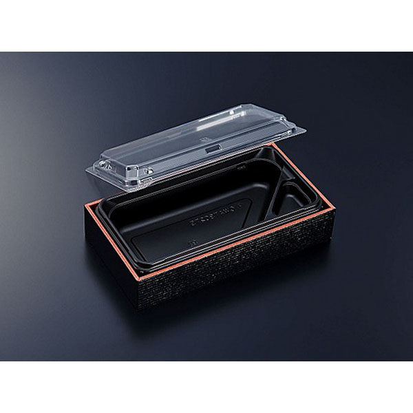 中央化学 折箱 CWAT 302TS 黒-E赤黒 (ボ) 265140 1ケース(240個(15個×（直送品）