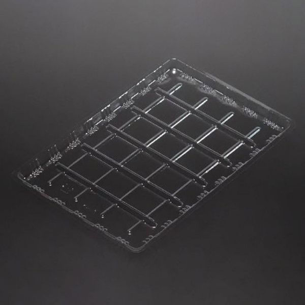 廣川 透明トレー KP-1 30086600 1ケース(3000個(500個×6))（直送品）