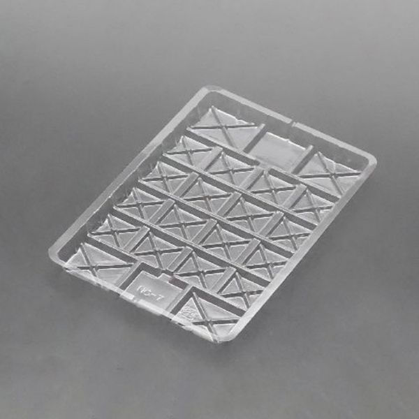 廣川 透明トレー KT-7 30092600 1ケース(4800個(400個×12))（直送品）