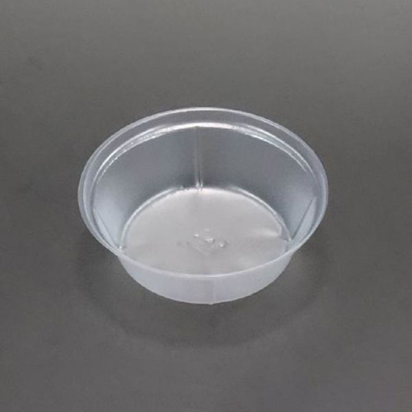 廣川 透明トレー バーム丸型 No.15 30166501 1ケース(18000個(500個×36))（直送品）