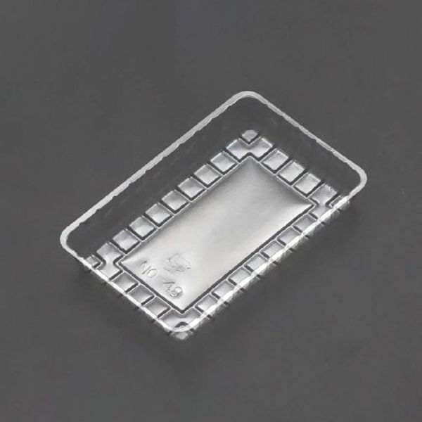 廣川 透明トレー 角トレー 48 大袋入り 30183200 1ケース(14000個(1個×14000))（直送品）