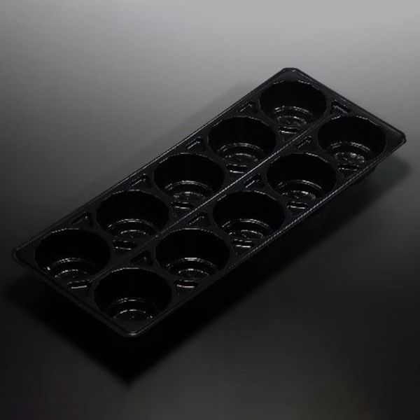 廣川 透明トレー 茶わんむし10P 大袋入り 30247205 1ケース(1200個(1個×1200))（直送品）