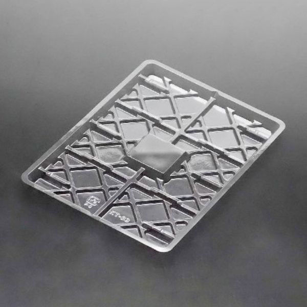 廣川 透明トレー KT-33 30262002 1ケース(3600個(300個×12))（直送品）