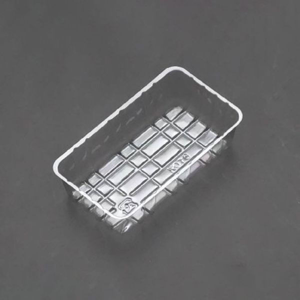 廣川 透明トレー 角トレー 76 30339601 1ケース(10000個(200個×50))（直送品）