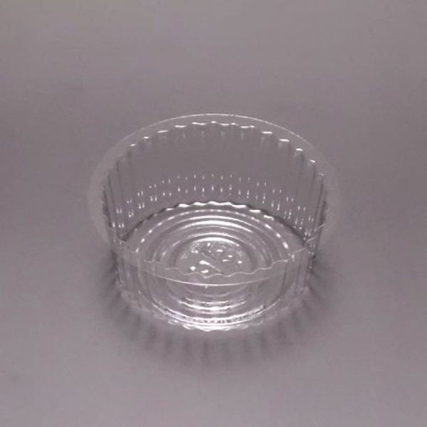 廣川 透明トレー バーム丸型 No.25 30374800 1ケース(7500個(300個×25))（直送品）