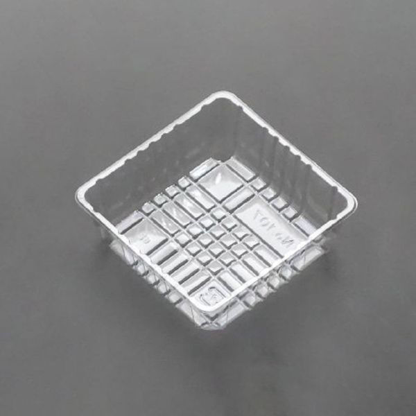 廣川 透明トレー 角トレー 107 30478100 1ケース(8000個(320個×25))（直送品）