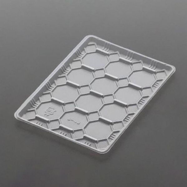 廣川 透明トレー 珍味 S-43 30482201 1ケース(4500個(100個×45))（直送品）