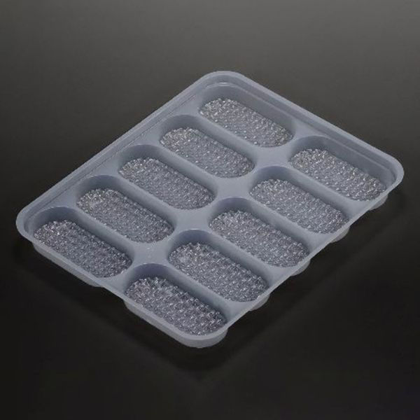 廣川 透明トレー 特大カキフライ(新) 30555200 1ケース(1400個(100個×14))（直送品）