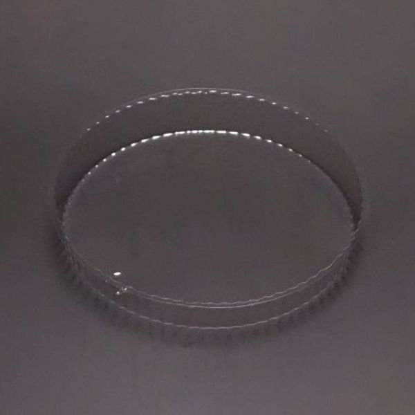 廣川 透明トレー バーム丸型 No.58 30557800 1ケース(4800個(200個×24))（直送品）